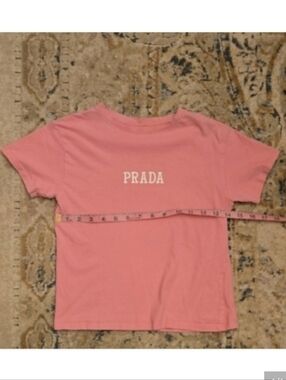 Prada Kids Light Pink Tee